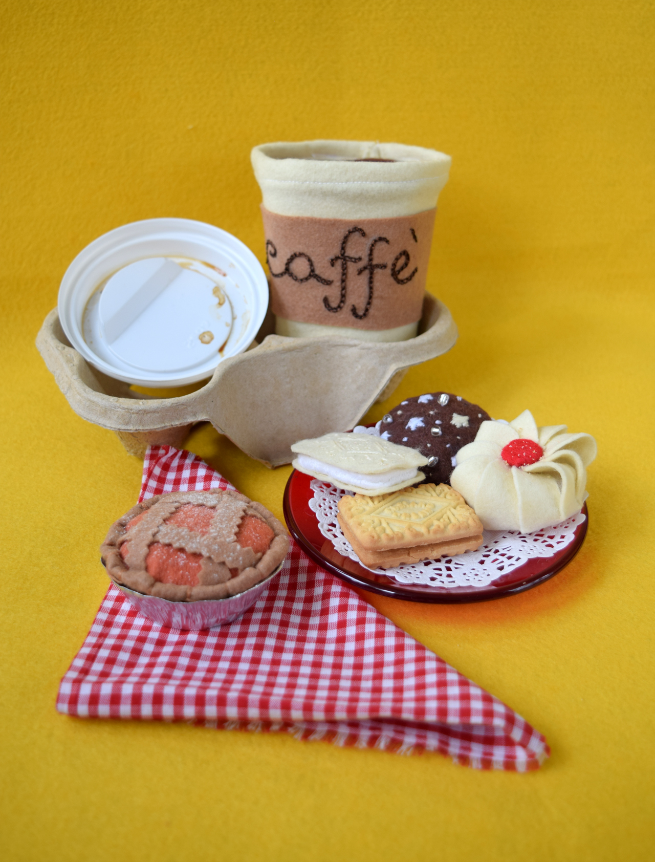 'Coffee Time'. Handmade by Ilaria from Zest & Lavender