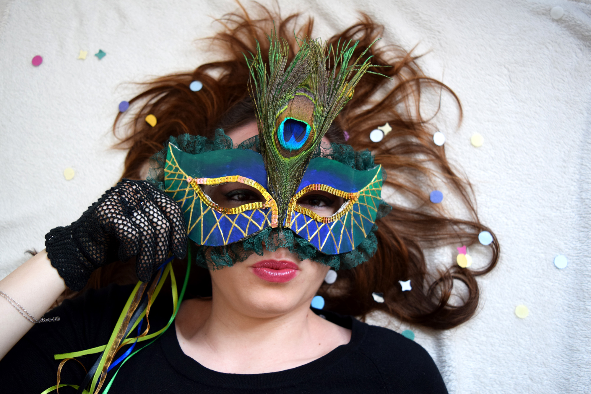 How to make carnival masks for the Casanova Grand Ball – Zest and Lavender